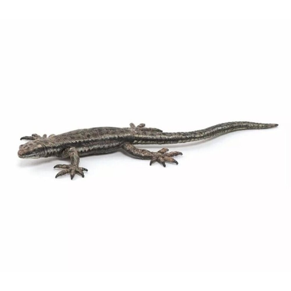 Common Lizard Figure - Animal Toy - Hand Painted - Collectible - Figure‎